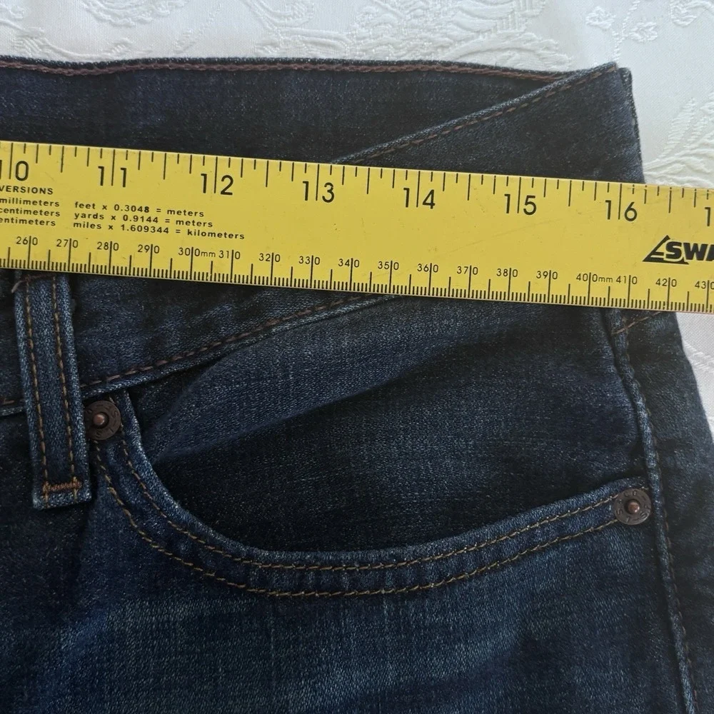 Levis‎ 514 Straight Fit Mens Jeans Dark Wash Indigo Blue W32 L34 Denim Pants